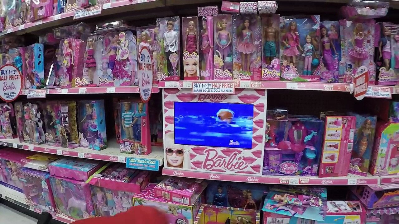 Toys R Us Toy Hunting On SCOOTERS | Shopkins | Barbie | Spongebob