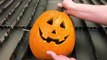 Carving a Pumpkin in Under 30 Seconds With A Waterjet - Pumpkin Carving Machine - Jack O Lantern