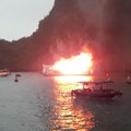 Cruise Ship Catches Fire in Tourist Hotspot Halong Bay