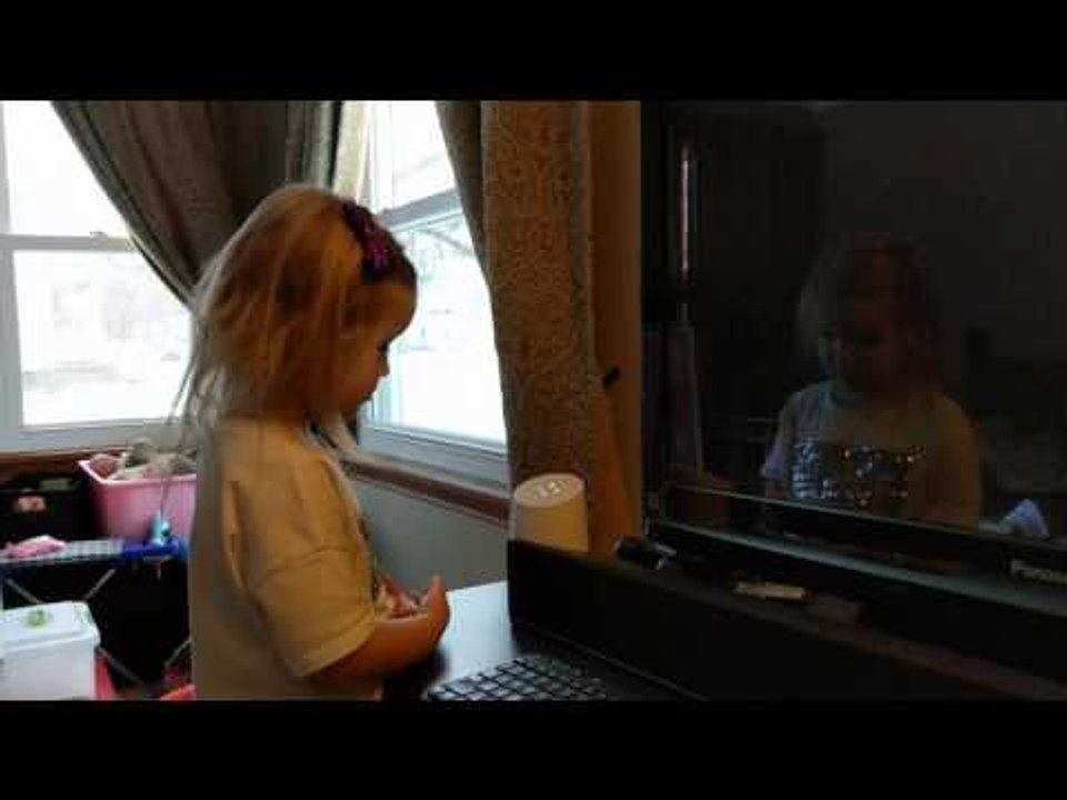 Toddler Trying to Work 'Ok Google' Is the Definition of First World Problems