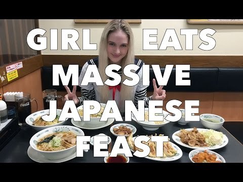 Competitive Eater Conquers Japanese Feast