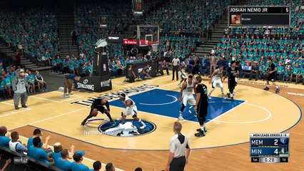 NBA 2K17 Season 5 Western Conference Finals Game 3 Jordanesk layup