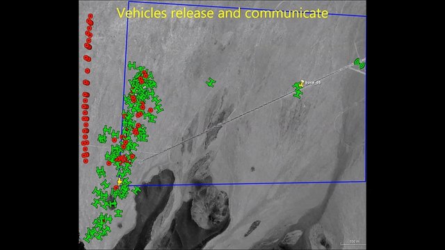 Aux États-Unis, le département de la Défense a testé avec succès un groupe de 103 microdrones largués depuis trois avions de combat. Mus par une intelligence artificielle, ces petits engins de 16 centimètres de long ont démontré leur capacité à voler en f