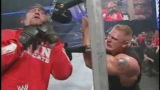Brock Lesnar vs Undertaker HUGE Brawl FULL segment HQ