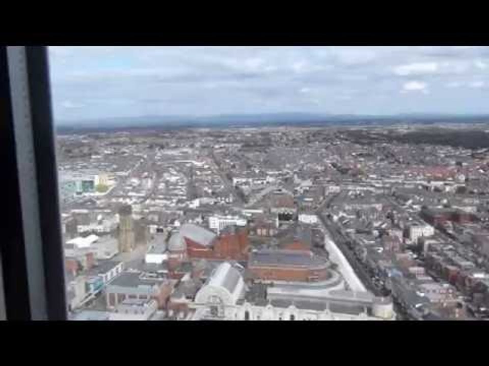 Blackpool Tower - Panorama from the top