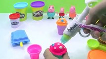 PlayDoh ABCs - Play Doh Ice Cream Shop New 2016 - Play Doh Peppa Pig New For Kids