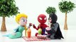 BATMAN MEETS CATWOMAN Prank Joker Stop Motion Spiderman Spidergirl Elsa Frozen and more!