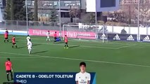 Le superbe geste technique de Theo Zidane, encore mieux que la roulette