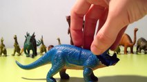 Dinosaurs Toys Triceratops Tyrannosaurus Rex Apatosaurus Edmontosaurus Deinonychus Compsognathus