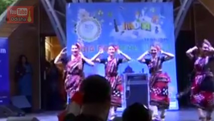 Sambalpuri dance in Masqo, India day celebration 2016.