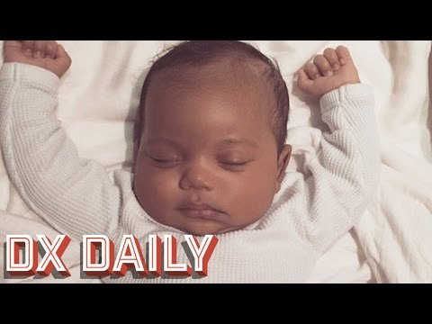 Kim Kardashian & Kanye West Reveal Pic Of Baby Saint West