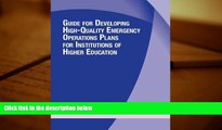 Kindle eBooks  Guide for Developing High-Quality Emergency Operations Plans for Institutions of