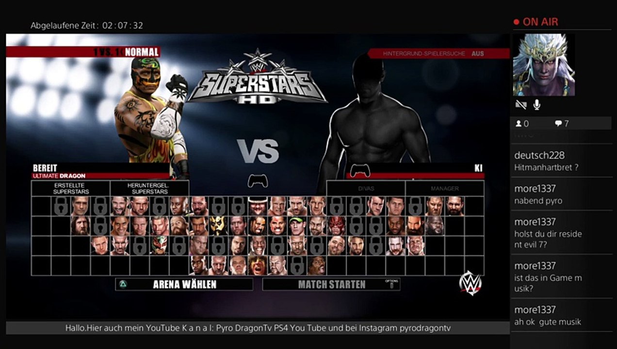GER/PS4  Pyro DragonTv Spezial WWE 2k15 Stream bis 0Uhr (15)