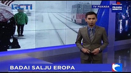 Badai Salju dan Suhu Ekstrim Melanda Negara di Eropa