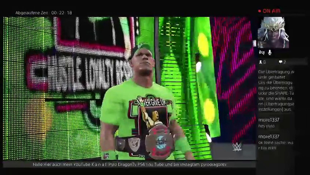 GER/PS4  Pyro DragonTv Spezial WWE 2k15 Stream bis 0Uhr (17)