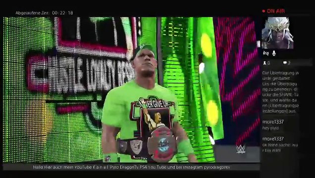 GER/PS4 Pyro DragonTv Spezial WWE 2k15 Stream bis 0Uhr (17)