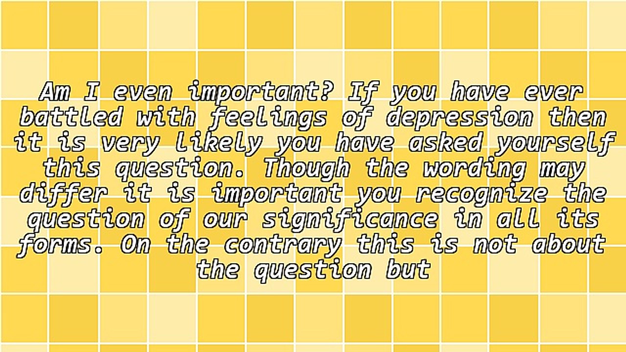 Who Do You Think You Are? What Does God Think You Are?
