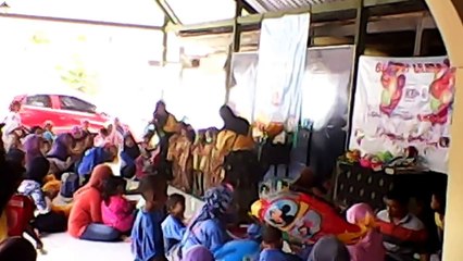 Suasana Lomba Mewarnai PAUD Pangkah Piyungan Bantul