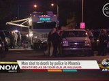Victim shot, killed by Phoenix police Monday identified