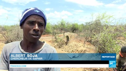 Madagascar: les mineurs cherchent le saphir