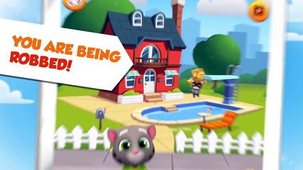 Talking Tom Gold Run - Chase the Robber! (Gameplay)--yKfwoNXjqs