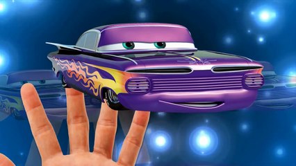 Disney Cars Cartoon Finger Family Rhymes For Children | Disney Cars Finger Family Nursery Rhymes