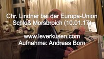 Leverkusen: Jahreshauptversammlung der Europa-Union (10.01.2017)