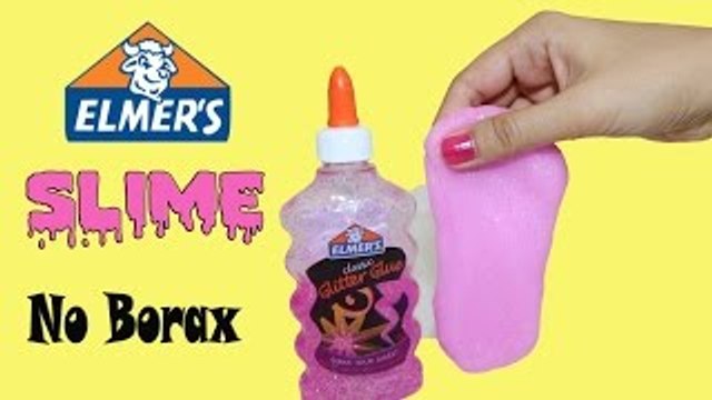 How to Make Slime with Elmers Glue, No Borax