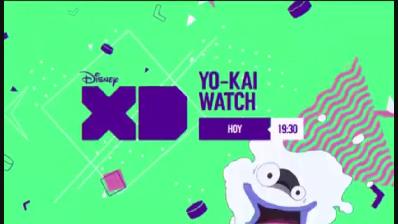 PROMO "YO-KAI WATCH" (NUEVOS EPISODIOS - ENERO 2017) EN DISNEY XD