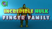 Incredible Hulk Vs Cars Finger Family | Superhero Finger Family Songs