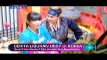 Andhika & Ussy Pulang Liburan dari Korea