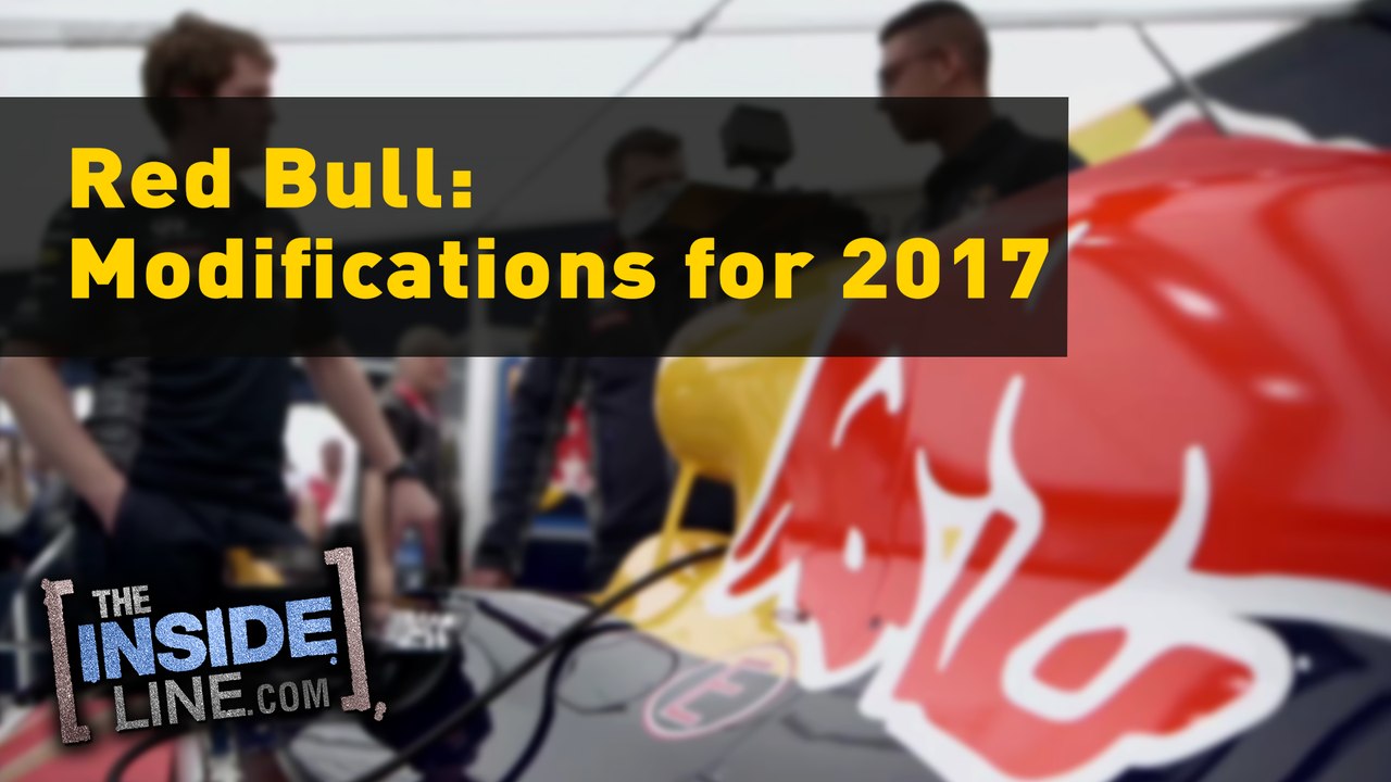 Red Bull: Modifications for 2017