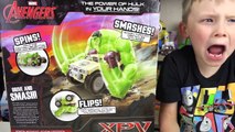 Marvel Avengers Assemble XPV Hulk Smash Remote Control Truck Toy | Kinder Playtime