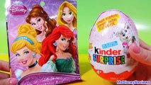 Disney Princess Blind bag and Large Kinder surprise egg