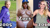 Zoey 101 Then and Now 2016