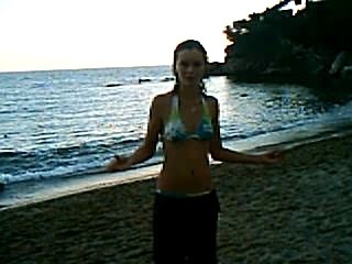 Nathalie nous fait le crabe
