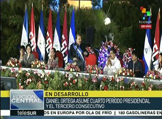 Nicaragua: Ortega asume nuevo periodo presidencial