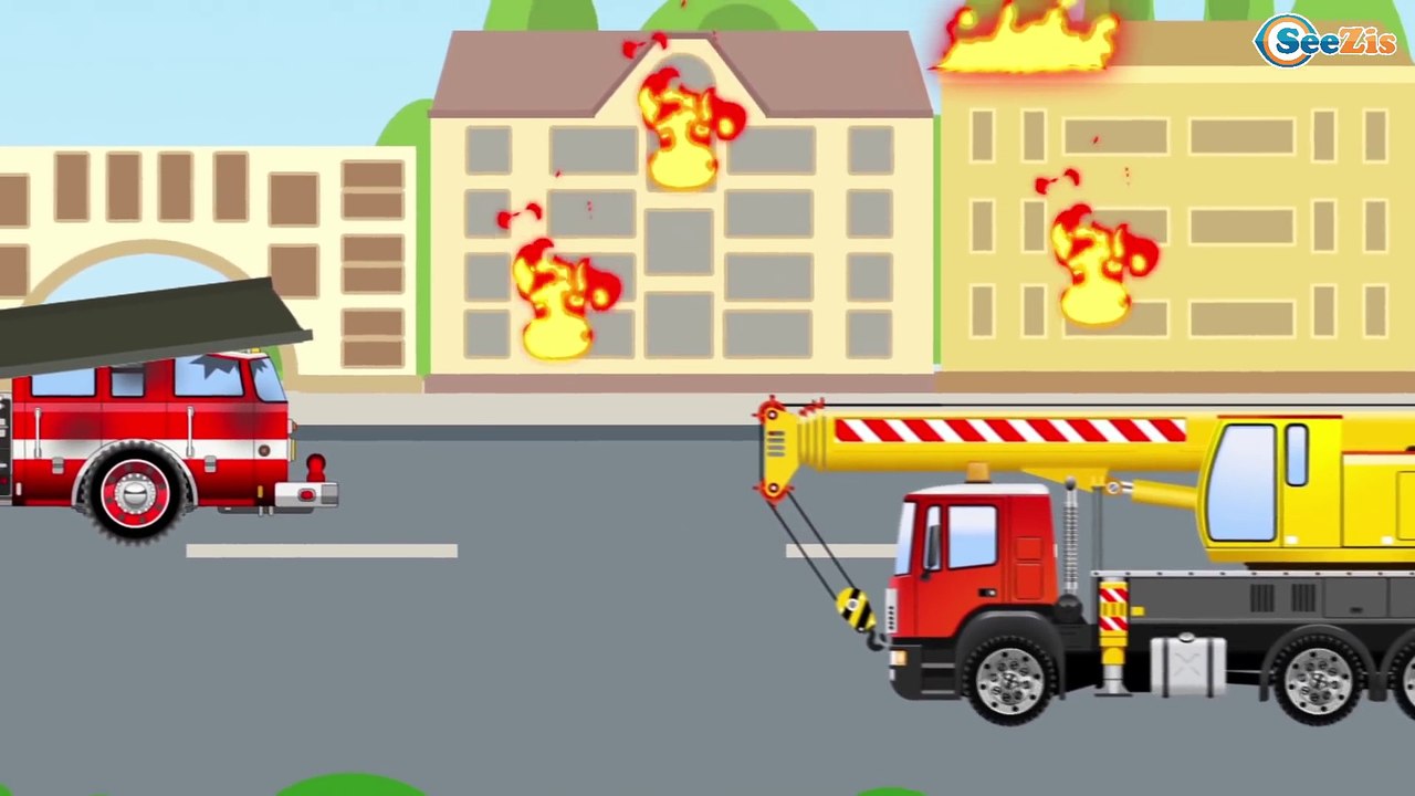 Racing Cars FUN HOT CHALLENGE - World of Cars for children - Cars & Trucks for Kids