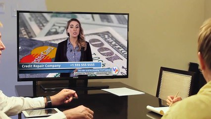 Credit Repair - Compelling VidInVid Commercial - Credit Repair Female Spokesperson