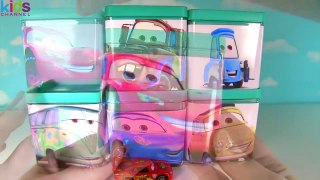 Disney Pixar Cars Surprise Toy Boxes! Ramone's House of Body Art Lightning McQueen Color Changers -