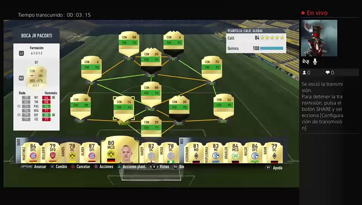 Transmisión de PS4 en vivo de pacortiz
