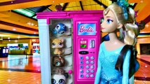 Disney Frozen Queen Elsa Anna Doll Shop Barbie Vending Ma