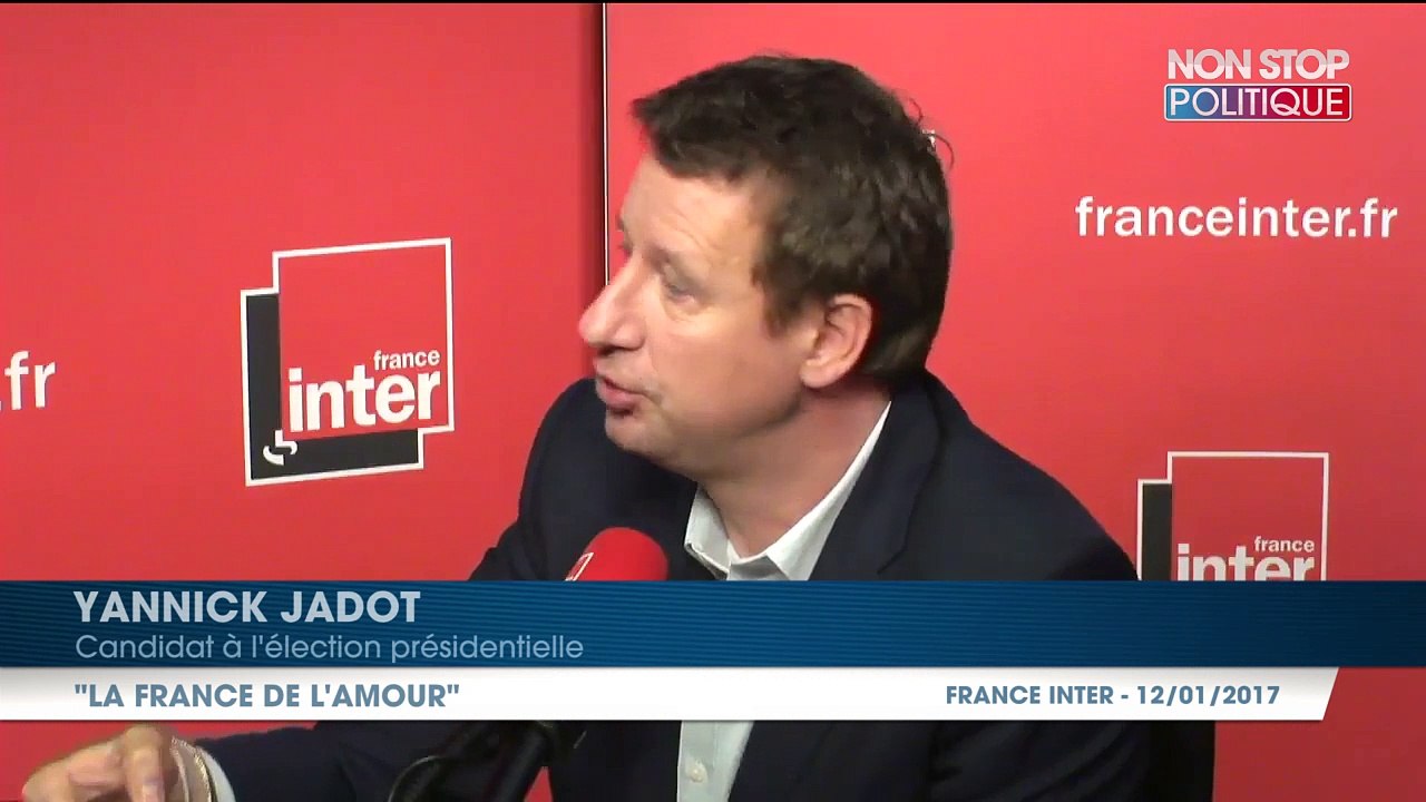 Présidentielle 2017 : "La dégénérescence ne vient jamais du métissage", affirme Yannick Jadot
