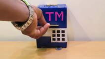 How to make a  ATM Machine Piggy Bank  Mini ATM Machine at Home - Easy Tutorial