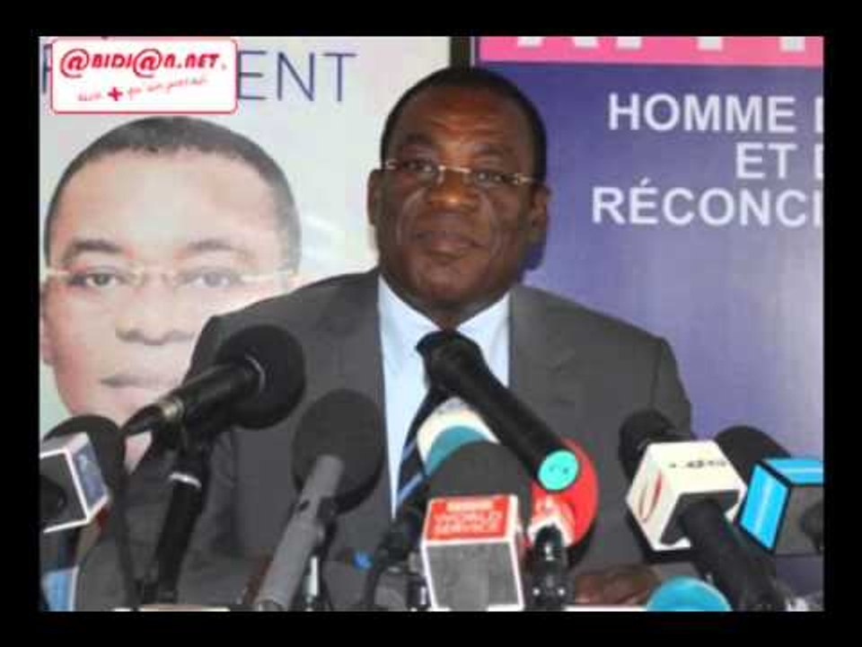 Audio / Résultats des élections présidentielles: la réaction de Affi N`Guessan