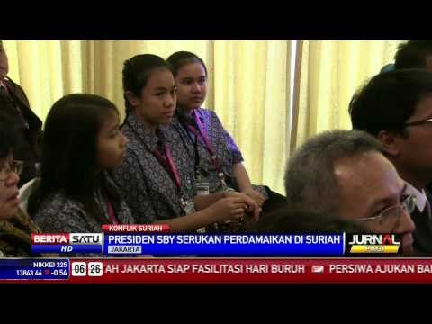 Presiden SBY serukan perdamaian di Suriah