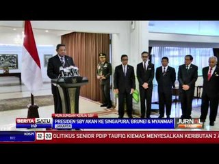 Presiden SBY Akan Ke Singapura, Brunei & Myanmar