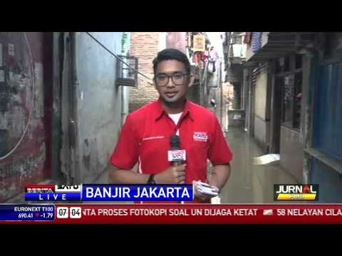 BANJIR JAKARTA - LIVE KAMPUNG PULO