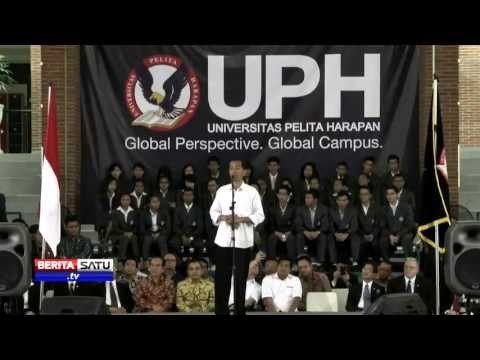 Kuliah Umum Jokowi di UPH