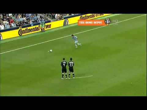 C.J. Sapong scores 1st MLS goal at Livestrong Sporting Park